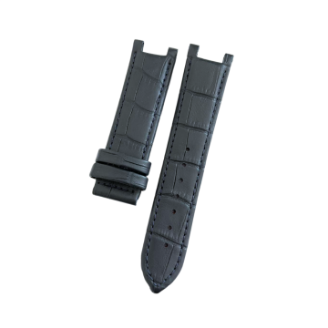 Guess Uyumlu 22 mm Hakiki Deri Saat Kordonu Klipsli Model - Lacivert