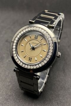 Jaga Çelik Taşlı Kadın Kol Saati