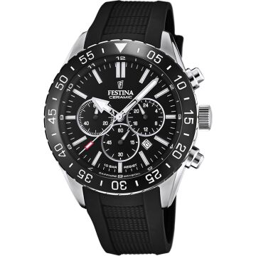 Festina F20515/2 Seramik Kauçuk Kordon Erkek Kol Saati