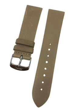 Vintage ve Klasik Saatler için Slazenger 22 mm Hakiki Deri Saat Kordonu