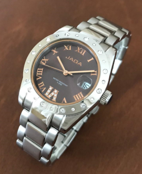 Jaga Klasik Çelik Kadın Kol Saati JG.S0281B