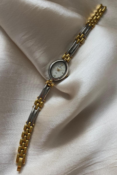 Romanson Paslanmaz Çelik Özel Tasarım Kordon Küçük Vintage Kadın Kol Saati