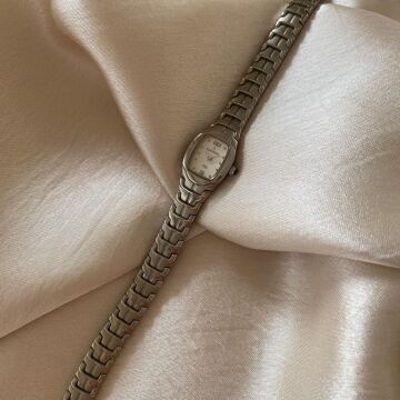 Romanson Paslanmaz Çelik Özel Tasarım Kordon Küçük Vintage Kadın Kol Saati