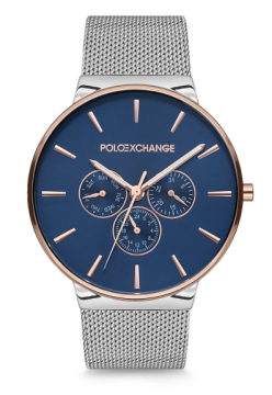Polo Exchange PX0072-06 Hasır Çelik Erkek Kol Saati