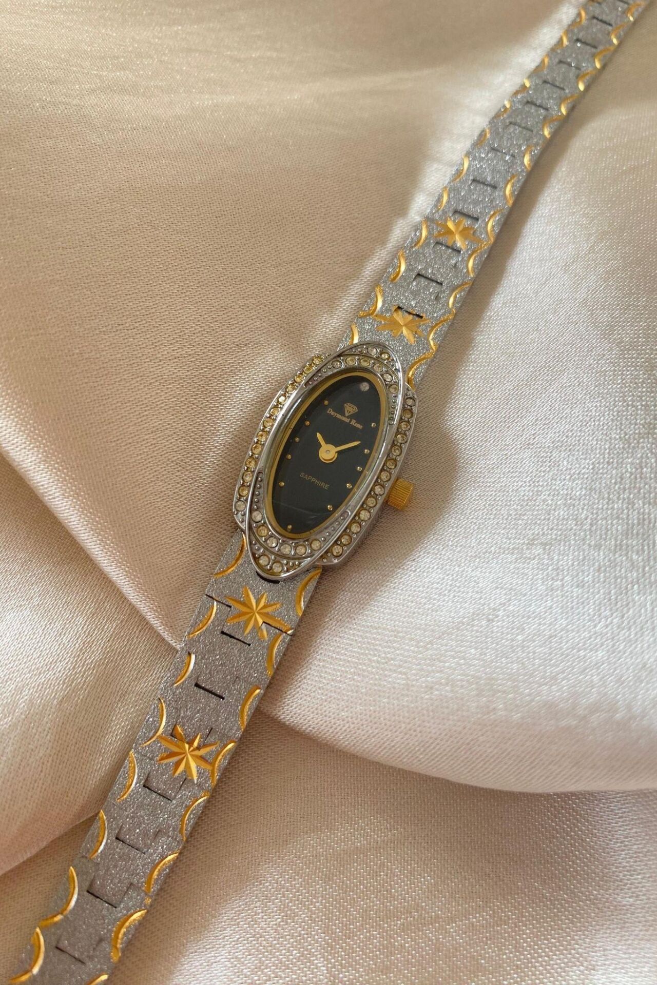 Daymond Rene Paslanmaz Çelik Özel Tasarım Çelik Kordon Küçük Vintage Kadın Kol Saati