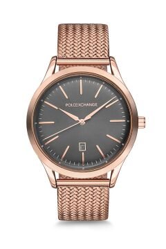 Polo Exchange PX0136-06 Hasır Çelik Erkek Kol Saati