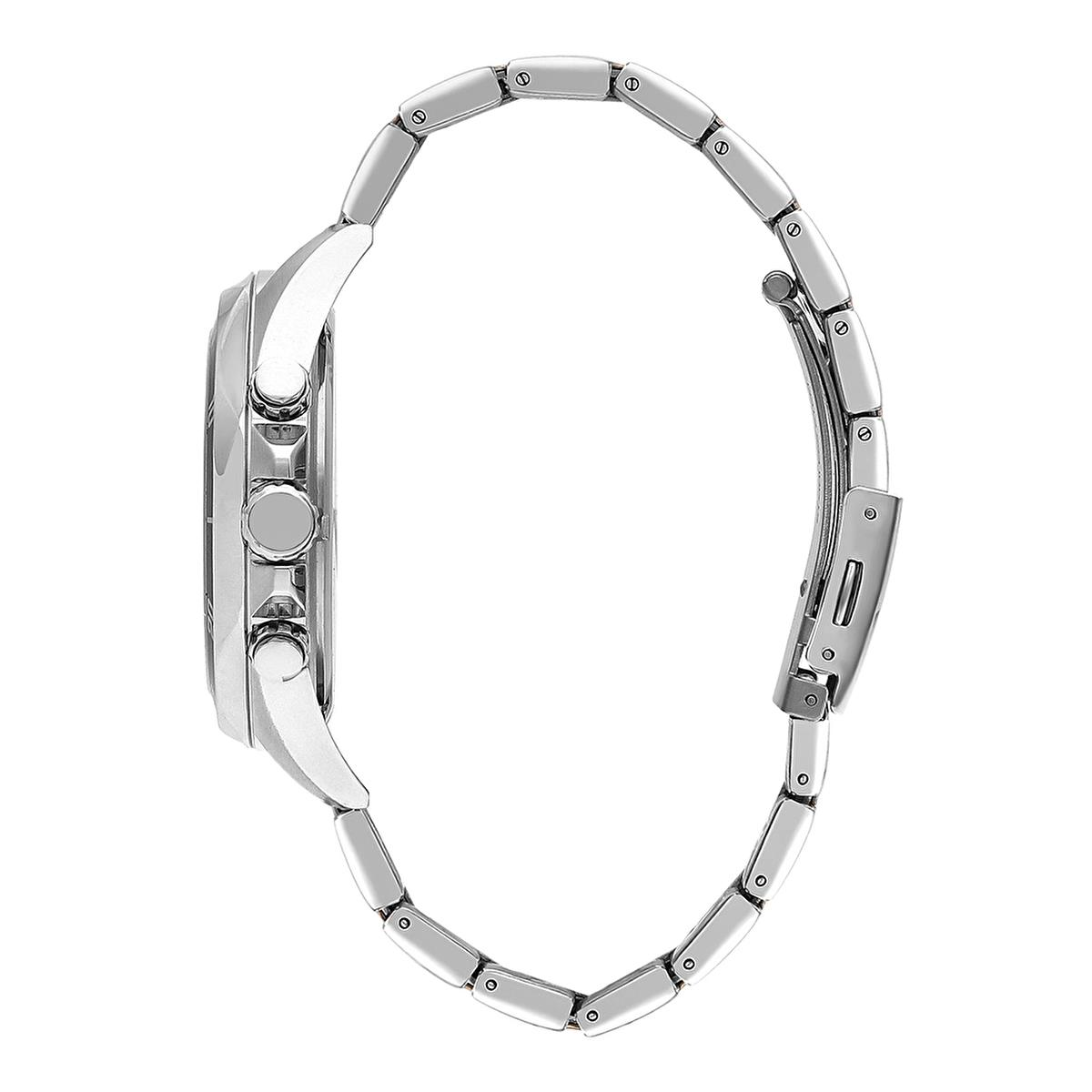 Slazenger SL.09.2383.2 Serisi Gümüş Gri Renk Paslanmaz Çelik Erkek Kol Saati