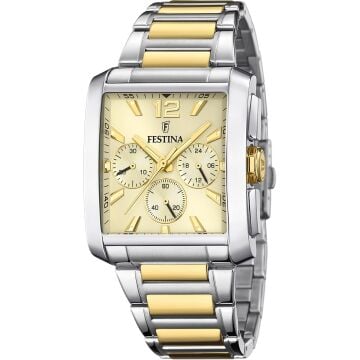 FESTINA F20637/2 SQUARE CHRONOGRAPH ERKEK KOL SAATİ