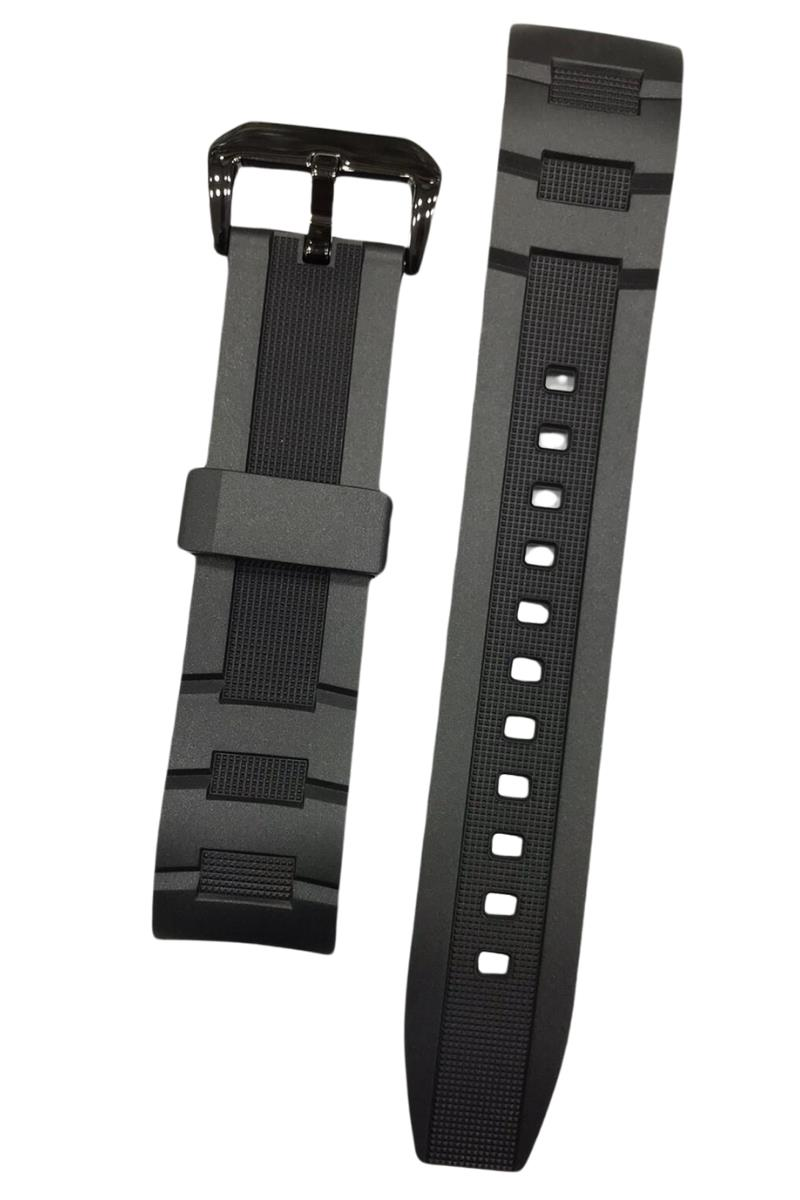 Casio Edifice EFR-516PB Siyah Orijinal Silikon Saat Kordonu