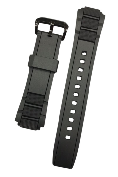 Casio Edifice EFR-515PB Siyah Orijinal Silikon Saat Kordonu