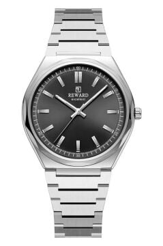 Reward RWA147333 Siyah Kadran Ultra İnce Çelik Erkek Kol Saati
