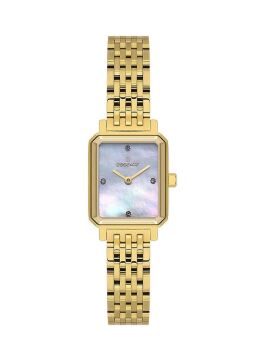 Essence ES6940FE.120 Dikdörtgen Sedef Ekran Paslanmaz Çelik Kadın Kol Saati