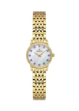 Essence ES6935FE.120 Altın Sarısı Sedef Kadran Paslanmaz Çelik Küçük Kadın Kol Saati