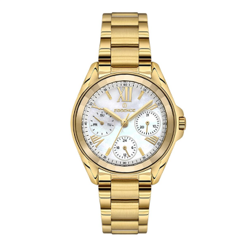 Essence ES6927FE.120 Altın Sarısı Sedef Kadran Paslanmaz Çelik Kadın Kol Saati