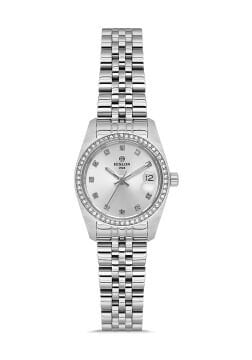 Hislon QL156S-02SS Taşlı Küçük Kadın Kol Saati