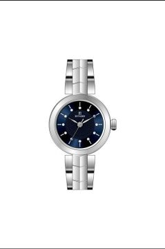 Reward RWA146657 Gümüş Renk Paslanmaz Çelik Kordon Taşlı Küçük Kadın Kol Saati