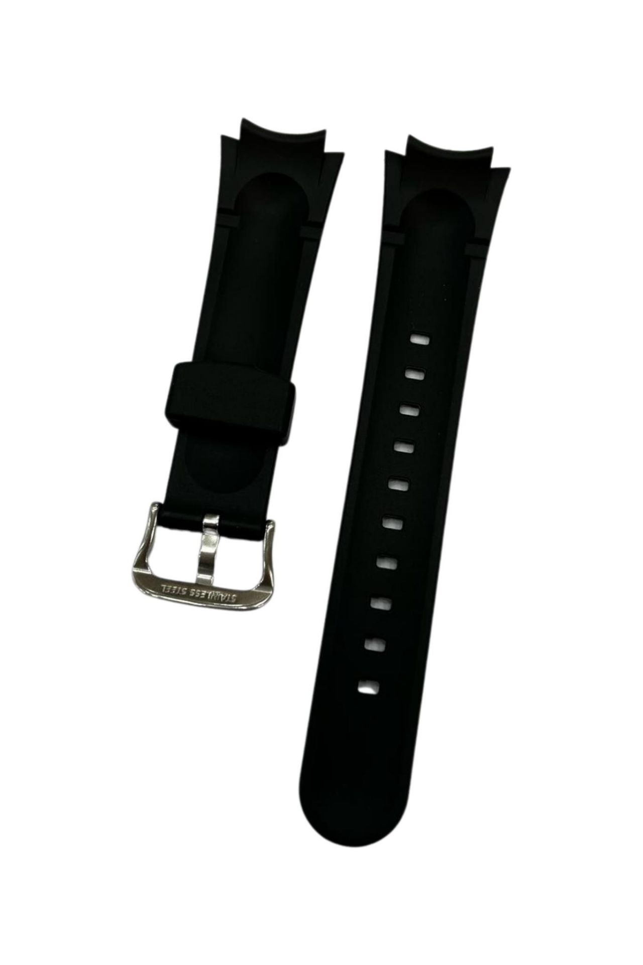 Casio EF-305-1A Siyah Renk Orijinal Silikon Saat Kordonu