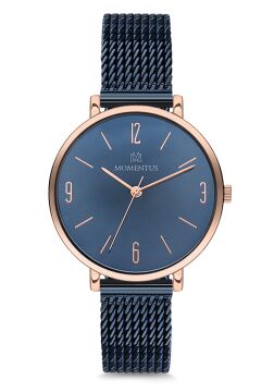 Momentus CW117R-11SR Hasır Çelik Kadın Kol Saati