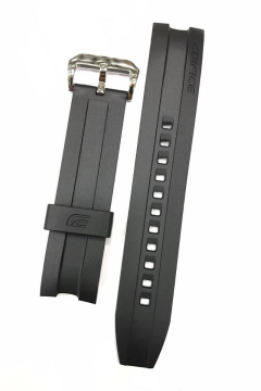 Casio Edifice EFM-502 Siyah Silikon Orijinal Saat Kordonu