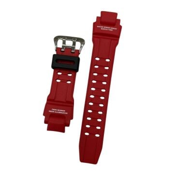 Casio GA-1000-4B Orijinal Bordo Renk Silikon Saat Kordonu