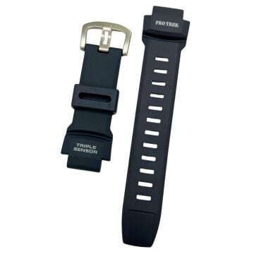 Casio Protrek PRG-260 PRG-550-PRW-3500 Lacivert Orijinal Silikon Saat Kordonu
