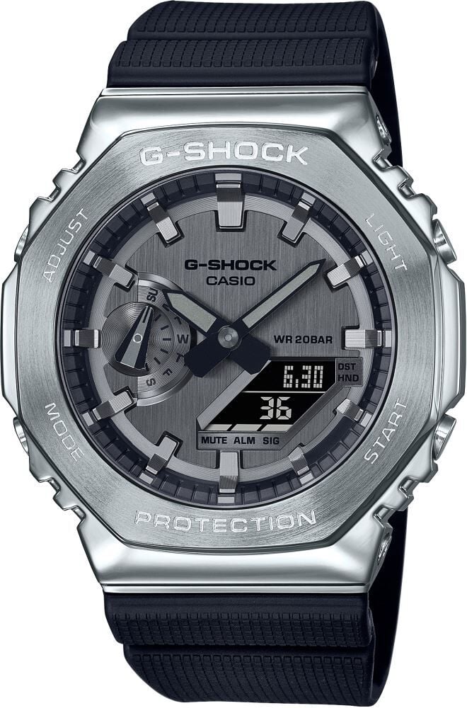 Casio G-Shock GM-2100 Siyah Orijinal Saat Kordonu