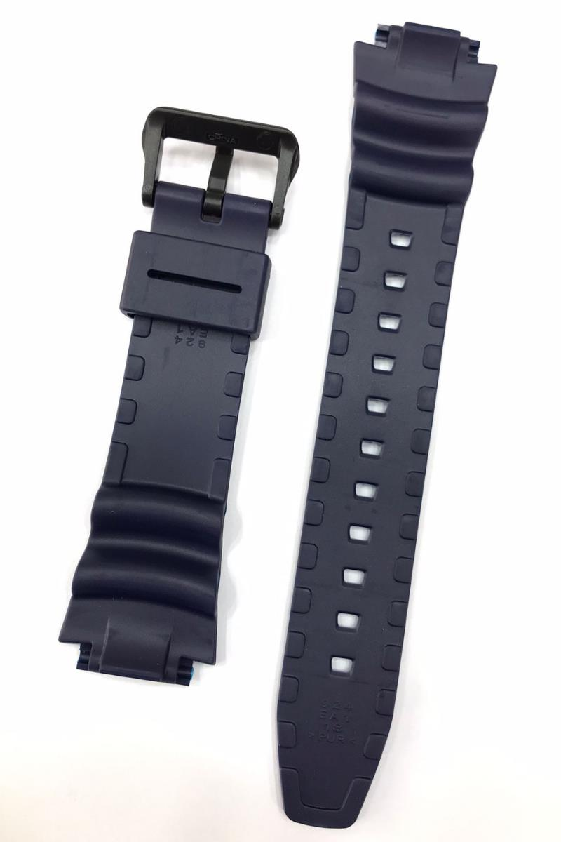 Casio W-218 W-219 Lacivert Silikon Orijinal Saat Kordonu