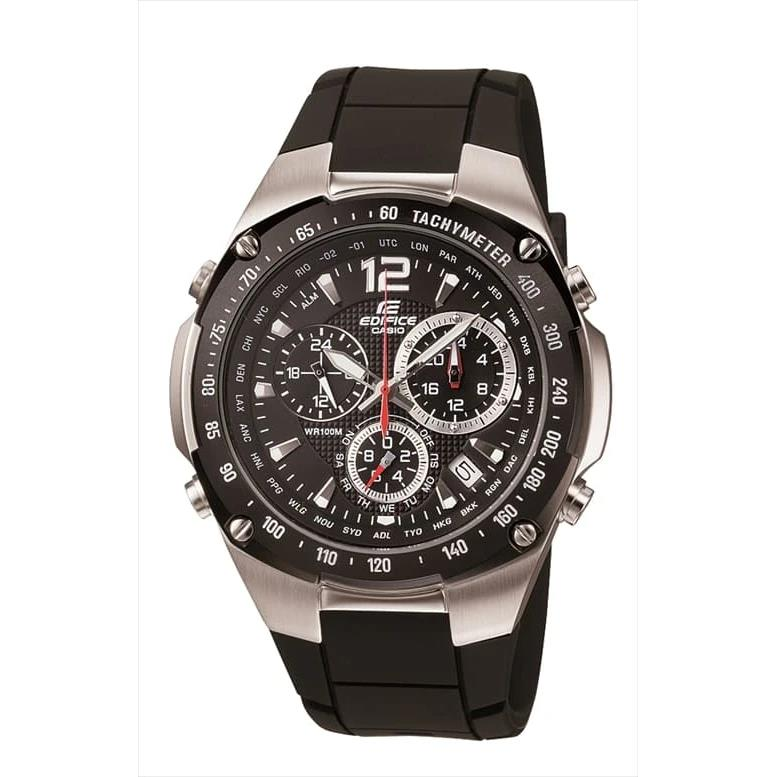 Casio Edifice EF-529-1AV Siyah Silikon Orijinal Saat Kordonu