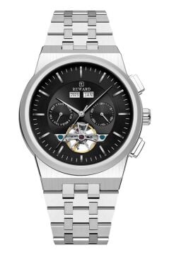 Reward RWA147692 Open-Heart Takvimli Çelik Erkek Kol Saati