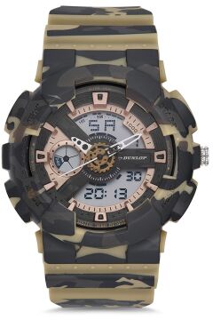 Dunlop Analog Dijital Erkek Kol Saati DUN-368