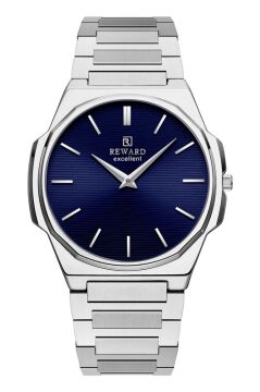 Reward Excellent RWA147893 Lacivert Kadran Ultra İnce Çelik Erkek Kol Saati