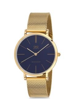 Q&Q Q978J816Y Hasır Çelik Erkek Kol Saati