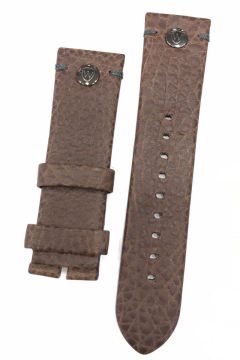 24 mm Kahverengi Wainer Orijinal Hakiki Deri Saat Kordonu