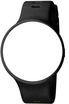 Puma PU910691001 Siyah Renk Orijinal Silikon Saat Kordonu Kayışı