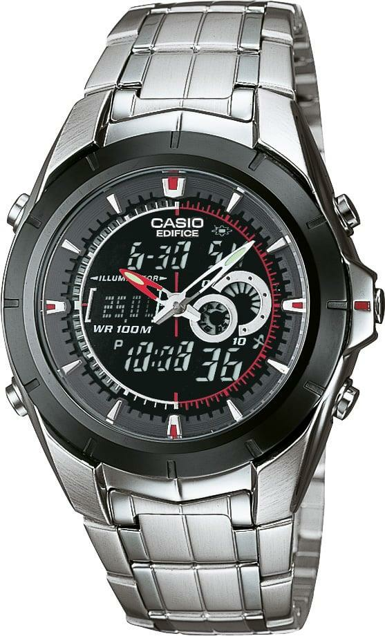 Casio Edifice EFA-119BK Çelik Orijinal Silikon Saat Kordonu