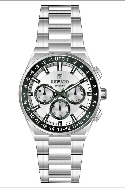 Reward Excellent RWA146803 Gümüş Renk Paslanmaz Çelik Erkek Kol Saati