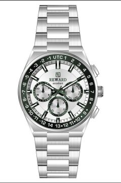 Reward Excellent RWA146803 Gümüş Renk Paslanmaz Çelik Erkek Kol Saati