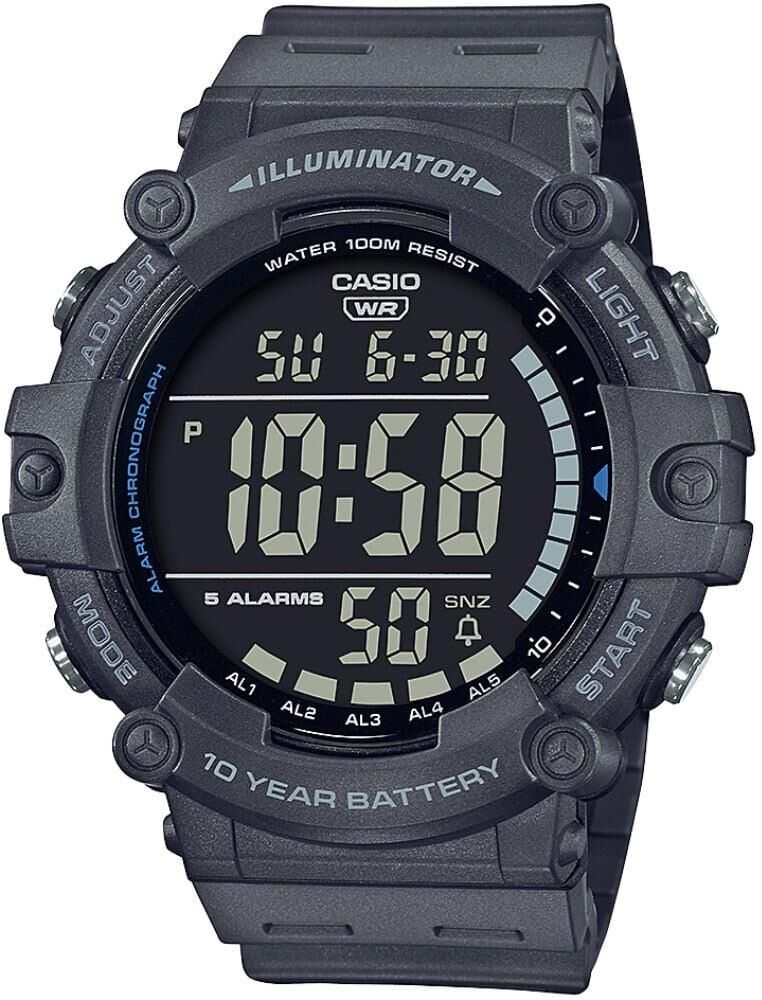 Casio AE-1500 DW-391 W-737 WS-1500 WS-1700 Orijinal Gri Renk Orijinal Saat Kordonu