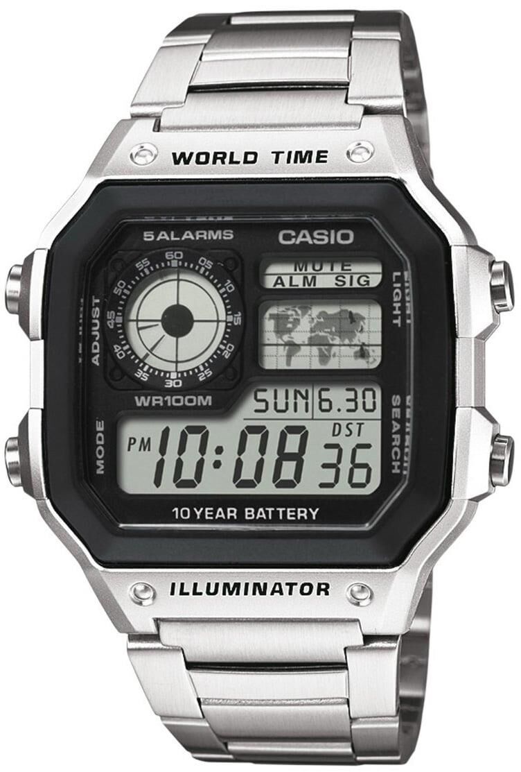 Casio W-216H AE-1200 AE-1300 Orijinal Çelik Saat Kordonu