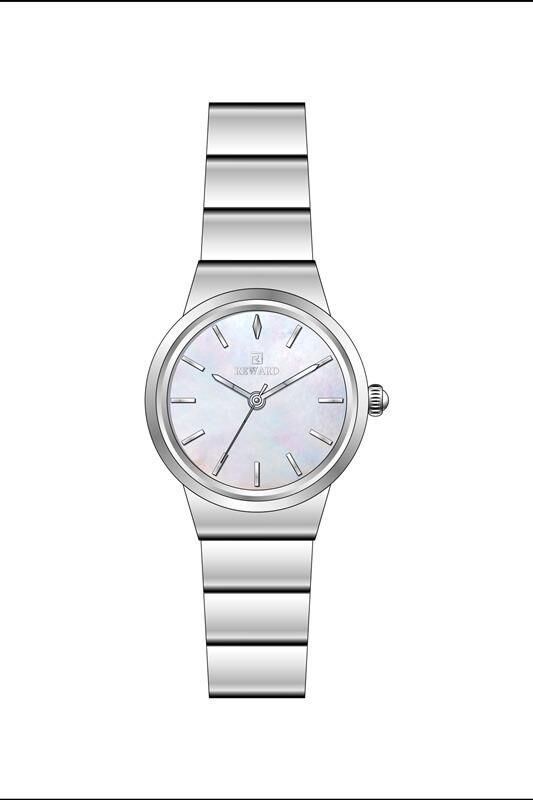 Reward RWA146261 Gümüş Renk Paslanmaz Çelik Kordon Küçük Kadın Kol Saati