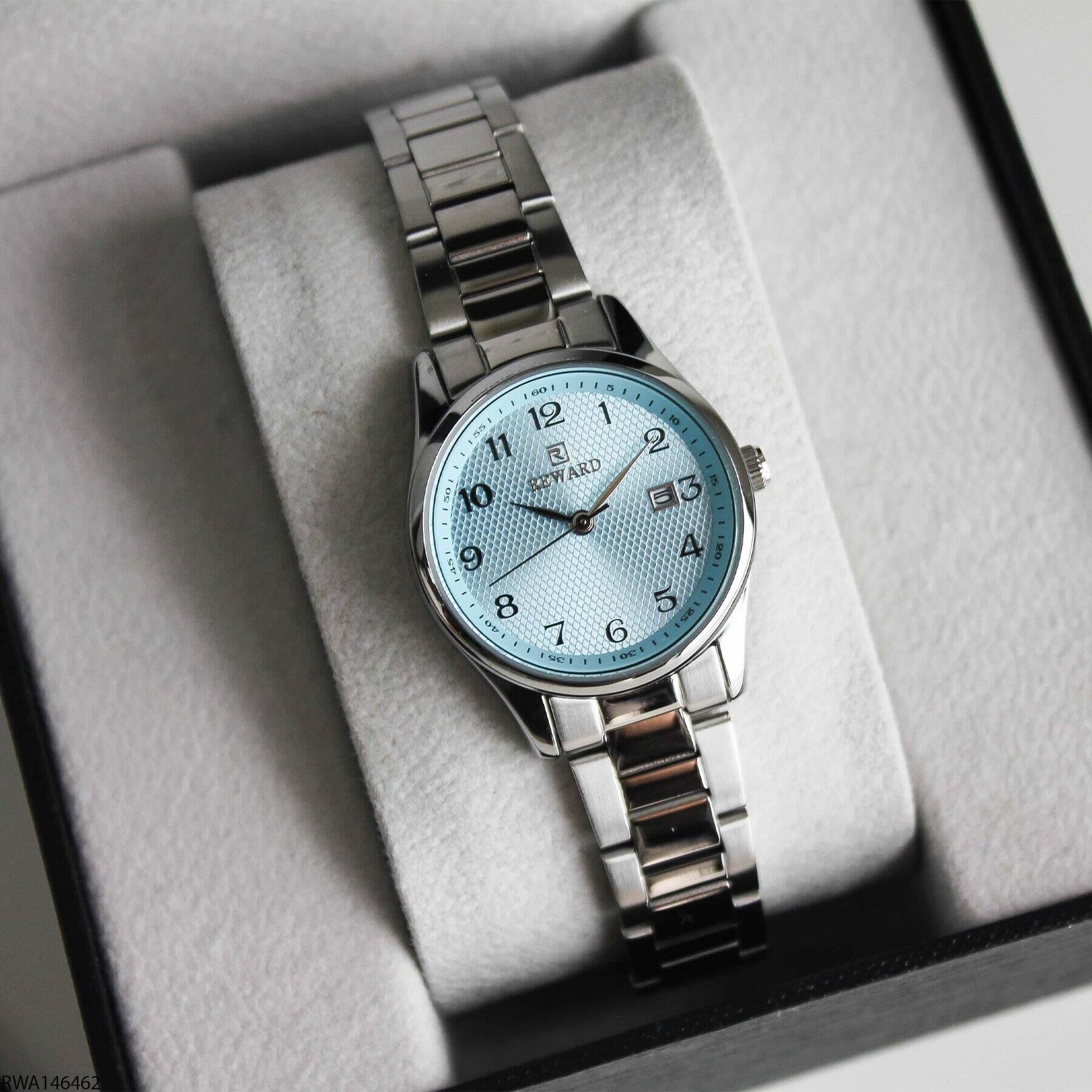 Reward RWA146462 Gümüş Renk Paslanmaz Çelik Kordon Rakamlı Küçük Kadın Kol Saati