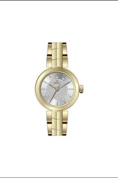 Reward RWA146651 Altın Sarısı Paslanmaz Çelik Kordon Taşlı Küçük Kadın Kol Saati