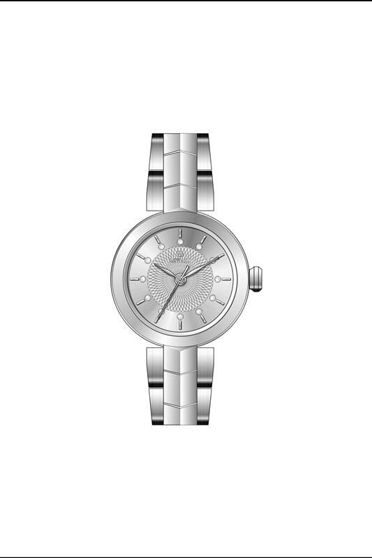 Reward RWA146656 Gümüş Renk Paslanmaz Çelik Kordon Taşlı Küçük Kadın Kol Saati