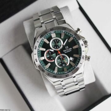 Reward Excellent RWA146112 Gümüş Yeşil Paslanmaz Çelik Erkek Kol Saati