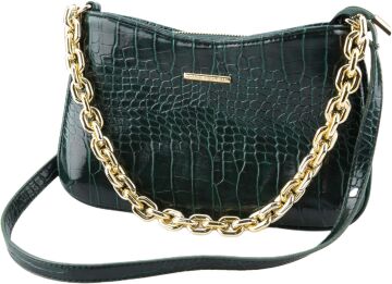 Daniel Klein DKB2015-06 Yeşil Kadın Askılı Kol Çantası