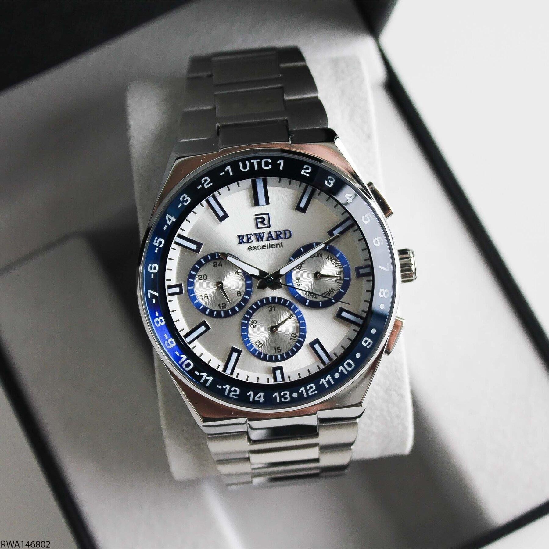 Reward Excellent RWA146802 Gümüş Renk Paslanmaz Çelik Erkek Kol Saati