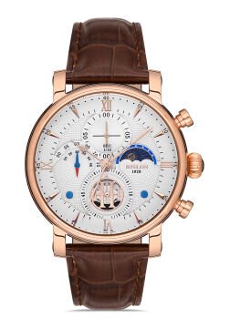 Hislon TM105R-02KR Timeless Collection Rose Gold Erkek Kol Saati