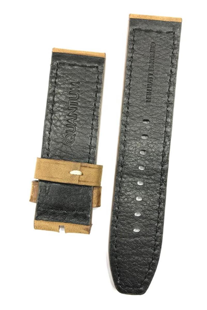 24 mm Taba Quantum Orijinal Hakiki Deri Saat Kordonu