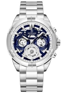 Reward RWA147168 Fonksiyonlu Çelik Erkek Kol Saati