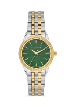 Navimarine NMM1010-02 Two-Tone Yeşil Kadran Kadın Kol Saati